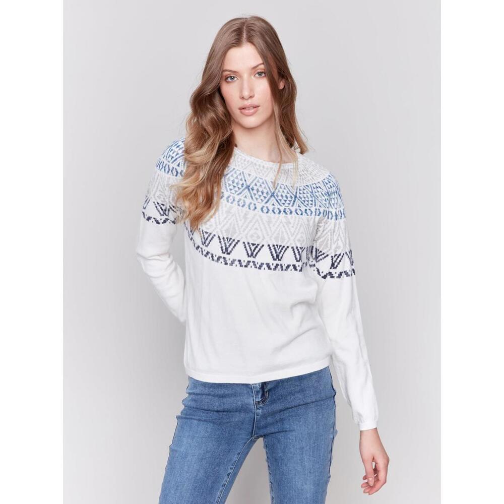 Ski Sweater with Raglan Sleeve